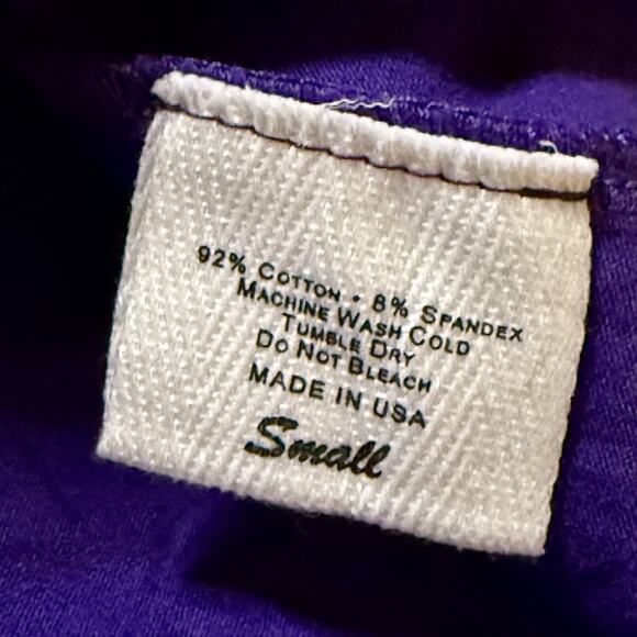 NOS Ketch the Spirit TCU Game Day Dress Womens Purple White Halter Tiered Sz S - Picture 11 of 11